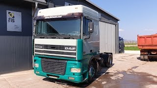 TRUCK DAF XF95.430 4X2 TRACTOR UNIT FIŠ TRUCKS & MACHINERY SLOVENIA