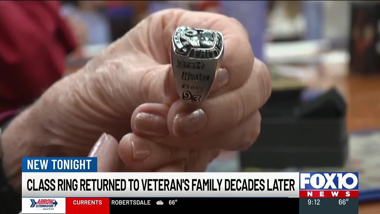 Class ring lost for decades returned to Iraq War victim’s family - YouTube
