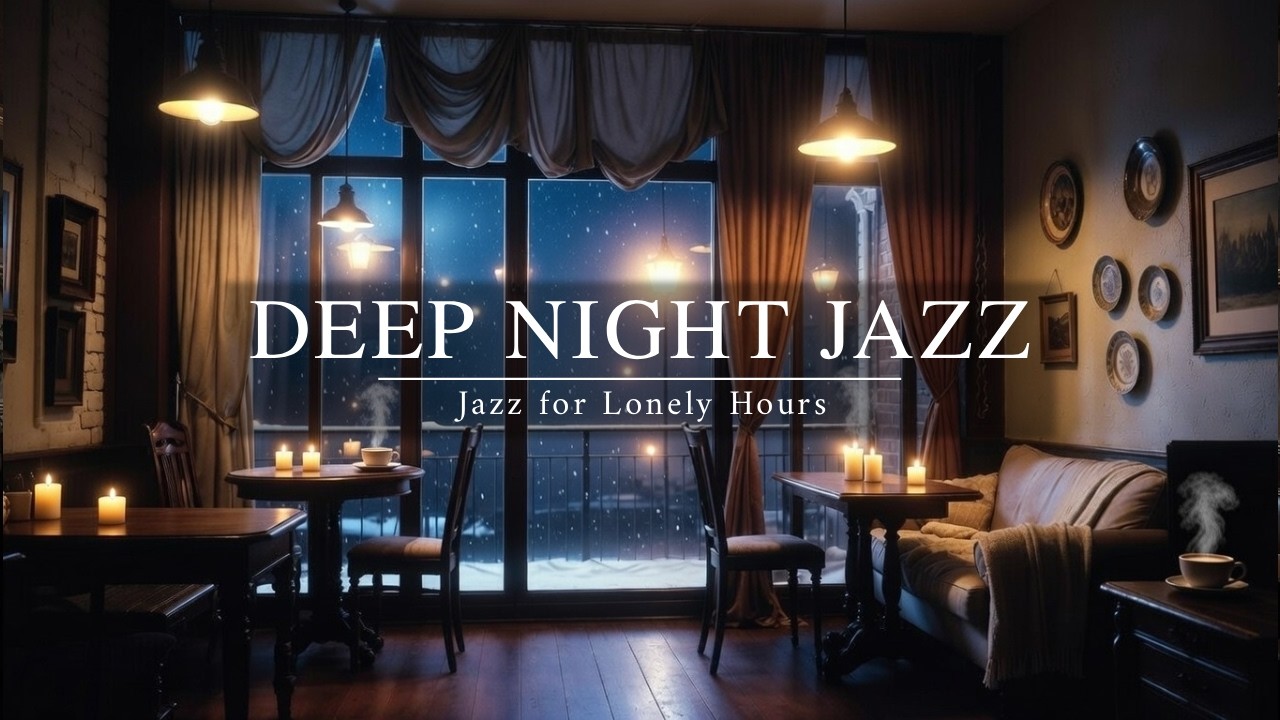 🌙 Soft Jazz While the World Sleeps | Velvet Jazz