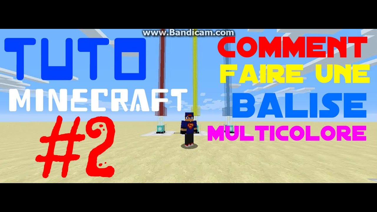 Comment Faire Une Balise Multicolore Dans Minecraft