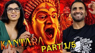 KANTARA Movie Reaction Part 1/5! | Rishab Shetty | Kishore Kumar G | Achyuth Kumar