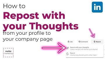 How to Repost LinkedIn Content from Your Profile to Your Company Page
