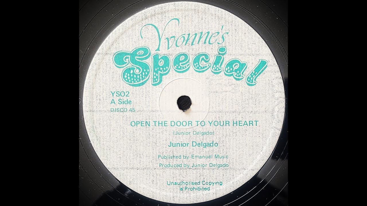 JUNIOR DELGADO - Open The Door To Your Heart [1980]