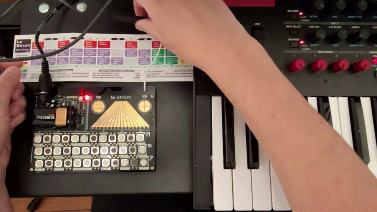 Le grand Strum (Midi controller) - Review from space - YouTube