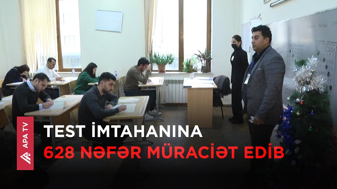 Gömrük orqanlarına xidmətə qəbulla bağlı imtahan keçirilib -