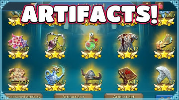 Artifacts & Army Jewels! Lords Mobile