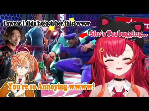 SF6 Trash Talking battle Nekota Tsuna Teabag Shibuya Hal