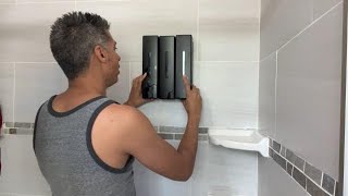 Review of I Replaced My Shower Bottles With This no drill