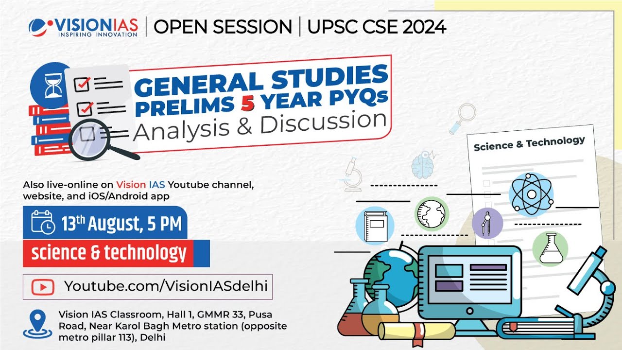 GS Prelims 5 Year PYQs Analysis & Discussion for UPSC CSE 2024 ...
