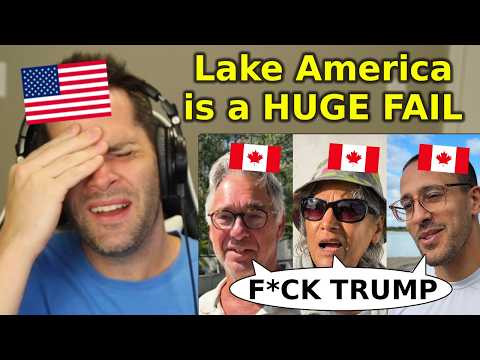 American Reacts to Canadians' Thoughts on Lake America