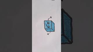 ice cube drawing #drawingforkids #artforkidshub #kidsdrawing #shorts