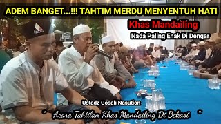 ADEM BANGET...!!! TAHTIM MERDU KHAS MANDAILING DI BEKASI