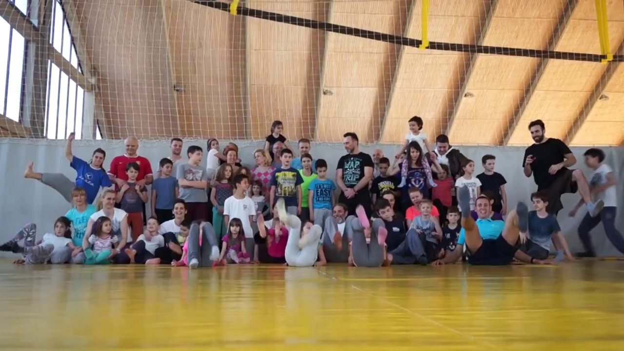 Porodični Parkour trening