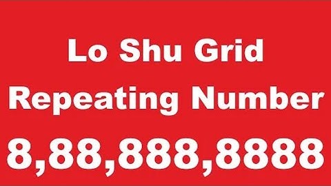 repetition of loshu grid number 8 with  remedy