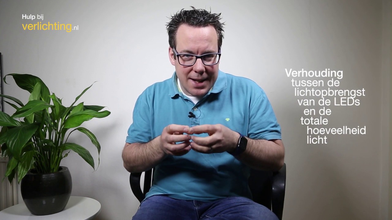 Hulp bij verlichting: Wat betekent LOR - Light Output Ratio?