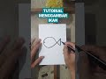 Tutorial menggambar ikan kiddichannel shorts viral tutorial drawing