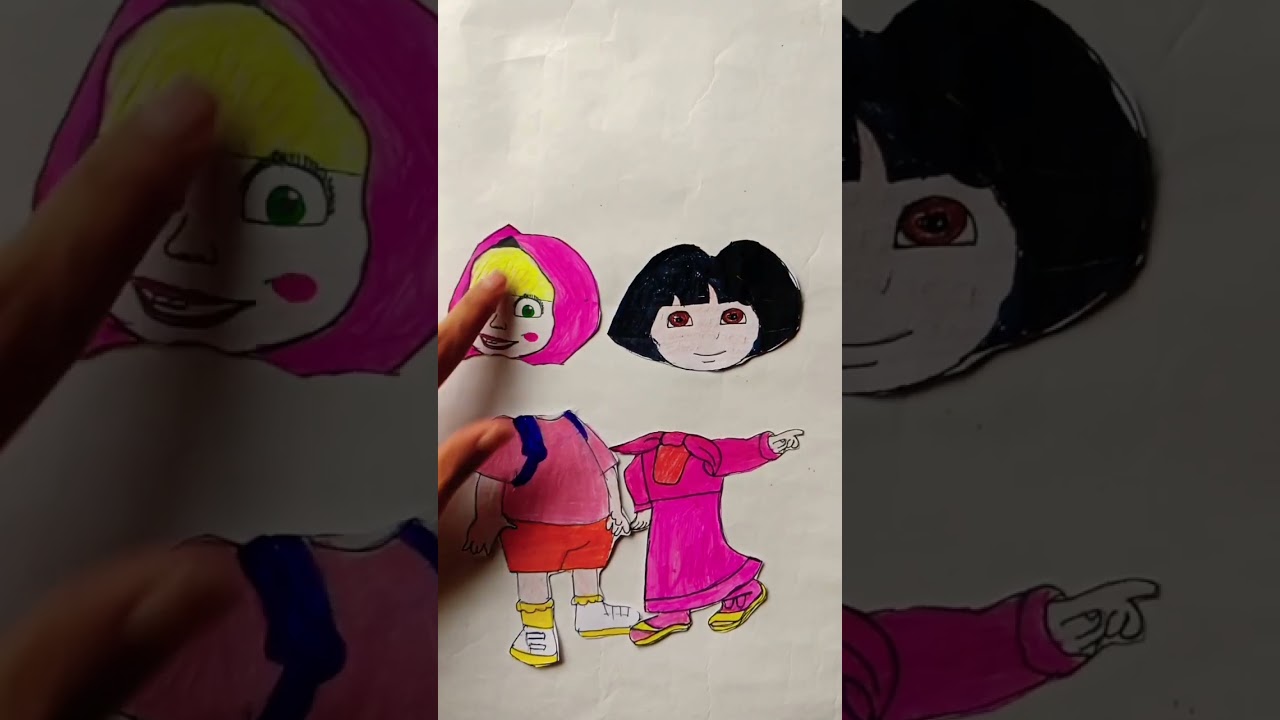 💙 Dora funny clip 