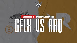 Game Highlight | Genflix Aerowolf vs. RRQ | MPL S5 Week 2 Day 2 | Game 1