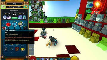 Trove -  My Lunar Lancer gear, stats