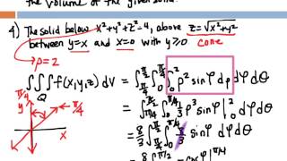 14.7 Spherical Coordinates (part 2)