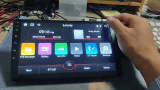 How to Set the car Dashboard system Language after upgrade to Android 8227L Platfrom Headunit?