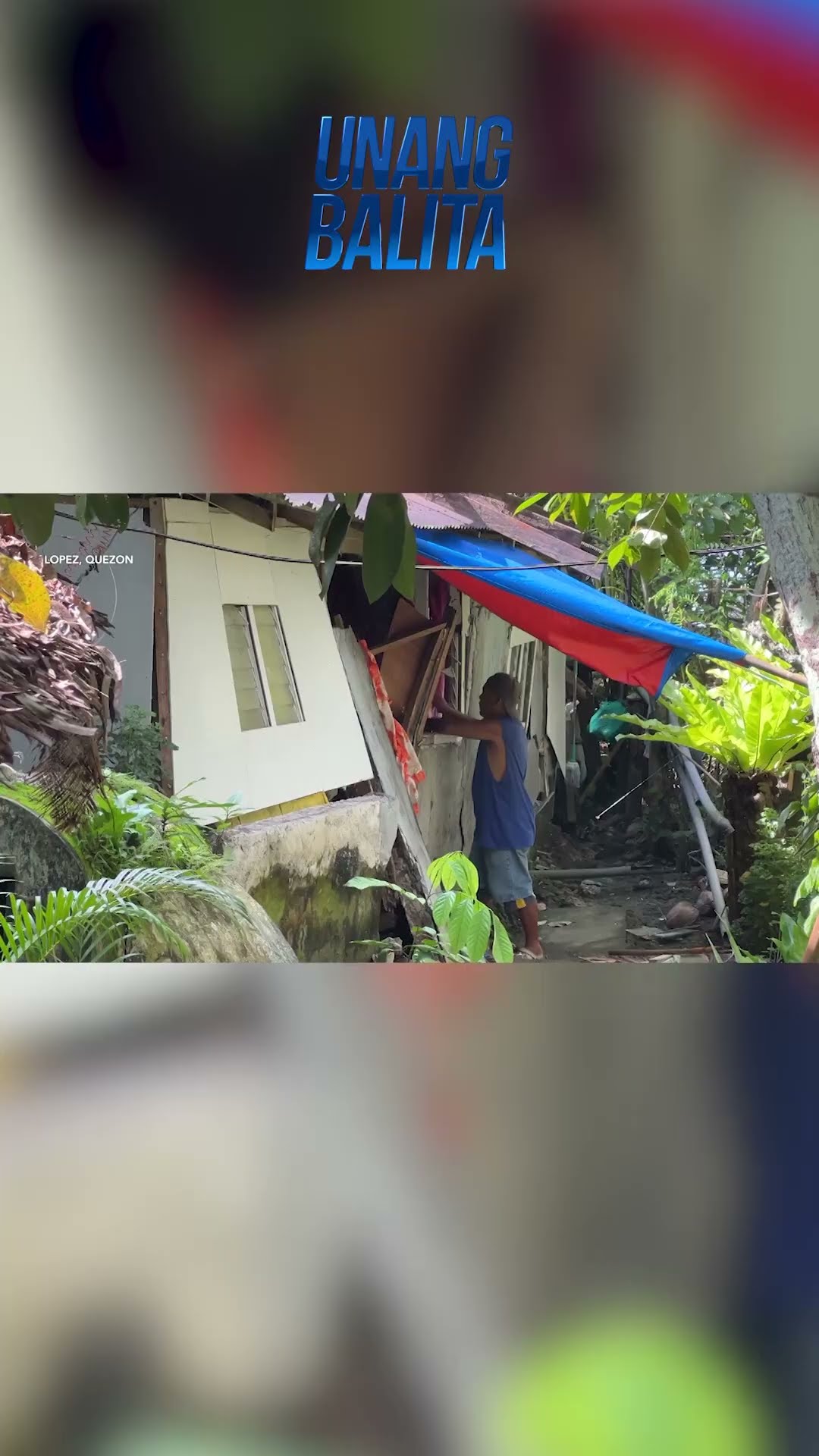 Hindi bababa sa 15 bahay sa Brgy. Matinik, nasira matapos umangat ang lupa #shorts | Unang Balita
