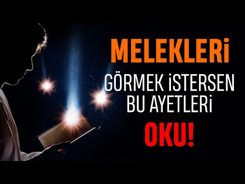 MELEKLERİ GÖRMEK İSTERSEN BU AYETLERİ OKU! | BURAK TOKUR