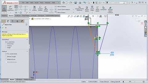 How to make threads in SOLIDWORKS