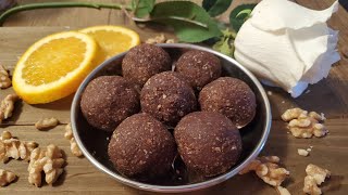 Полезный десерт. Шоколадно - апельсиновые конфеты/Chocolate Orange Truffles