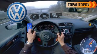 Volkswagen Golf Mk6 2.0tdi (81kw) |119| 5k60 Test Drive Pov – Acceleration, Braking, Top Speed