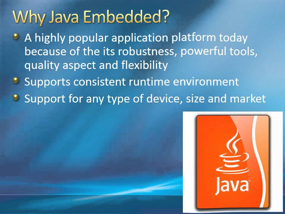 Java Embedded System - YouTube