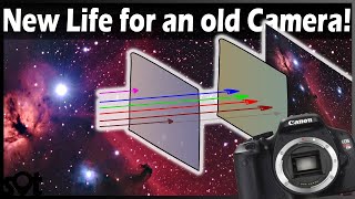 Canon T3i DSLR fixed and ENHANCED! Why Filter Mod for Astrophotography?