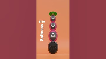 Squid Game vs Jelly in Blender. #blender3danimation #satisfying