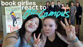 book girlies binge a hockey romance show | Off Campus TV adaptation