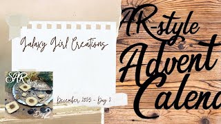 Scrapbooking Process Video: SAR Advent - Day 2