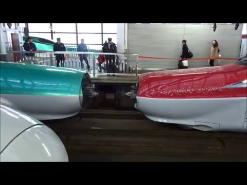 新幹線 E5 E6 連結（盛岡駅）