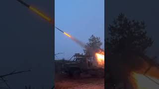 💥🇷🇺BM21 in Kharkov Reigon #military #ukrainewar #army #ukrainewarlatest #russianarmy #automobile
