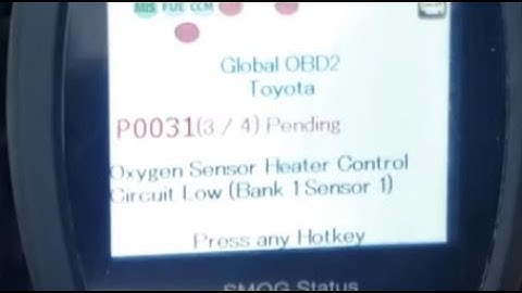 3 Causes and Fixes P0031 Error Code