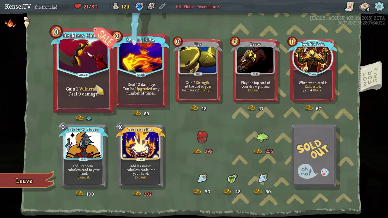 KenseiTV | Slay the Spire - Ascension 8 - Ironcald - Runic Pyramid ...