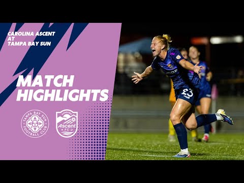 Match Highlights: Carolina Ascent 3-0 Tampa Bay Sun