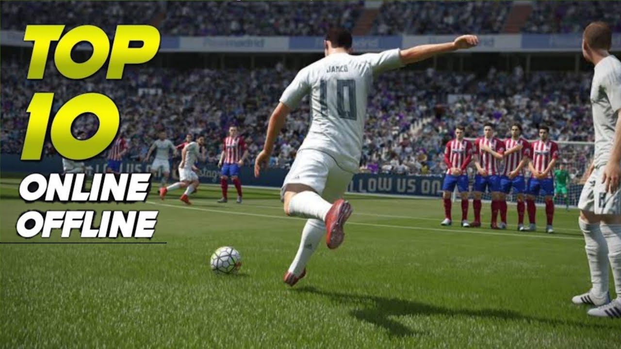 TOP 10 BEST OFFLINE/ONLINE FOOTBALL GAMES FOR ANDROID 2023