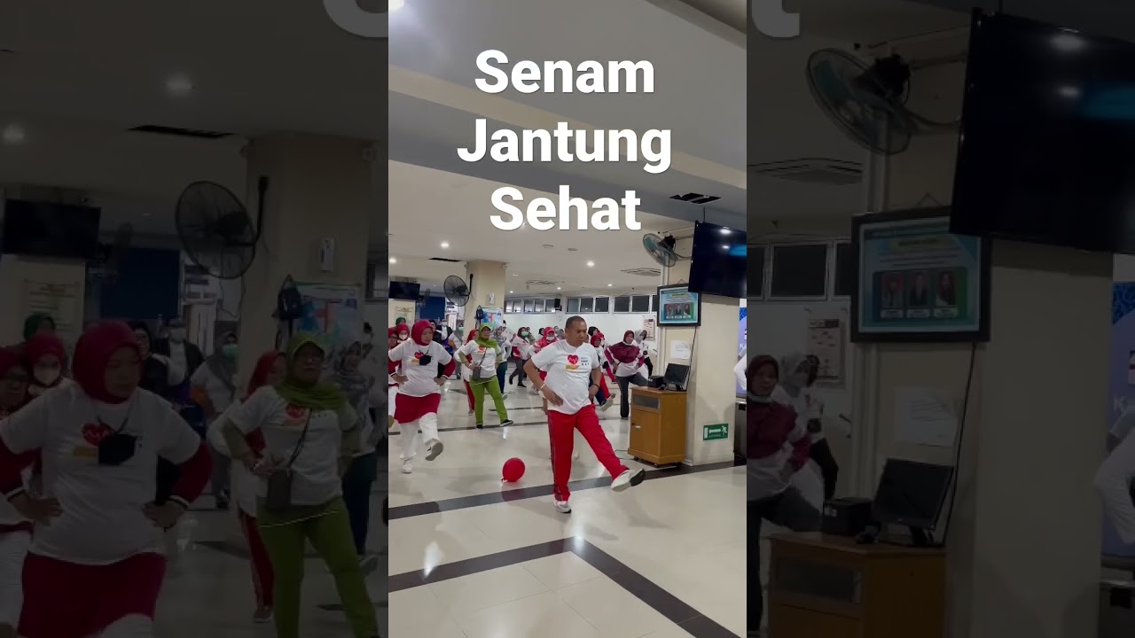 Senam Jantung Sehat (Pemecahan Rekor MURI)