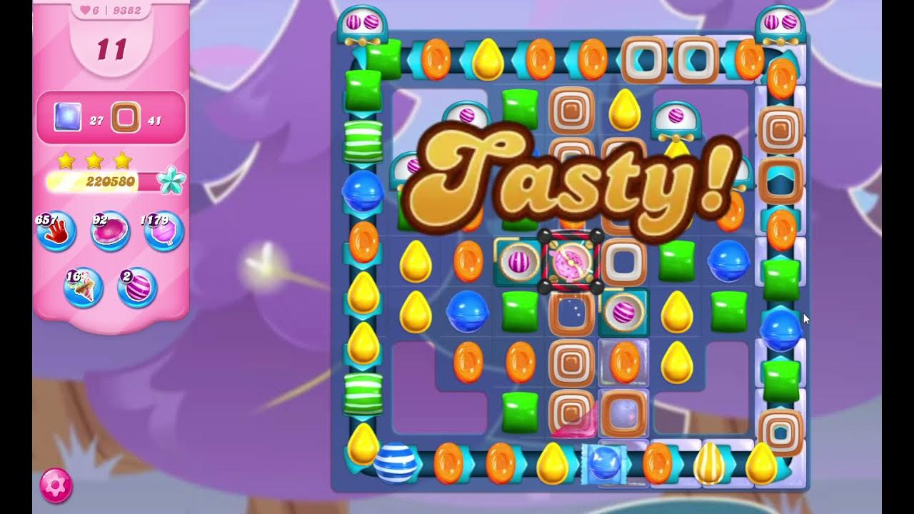 Candy Crush Saga Level 9382 - YouTube