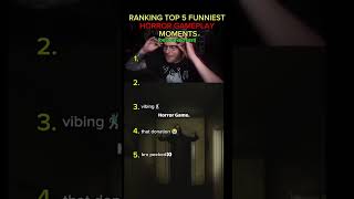 Top 5 funniest streamer reactions in horror games 💀😂#funny #gaming #jumpscare #horrorgames #fyp