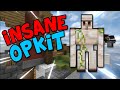 The new INSANELY OP KIT in Skywars (Golem Kit)