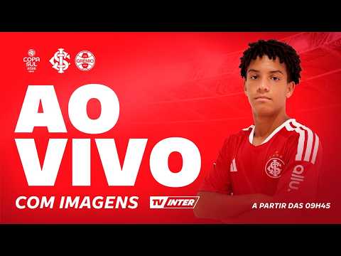 JORNADA ESPORTIVA COM IMAGENS | Internacional x Grêmio | Copa Sul Sub-15 | 03/10/2026