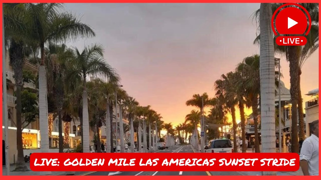 🔴LIVE: It’s BUZZING in Las Americas Tenerife ☀️ Sunday Night Stream- March 2026