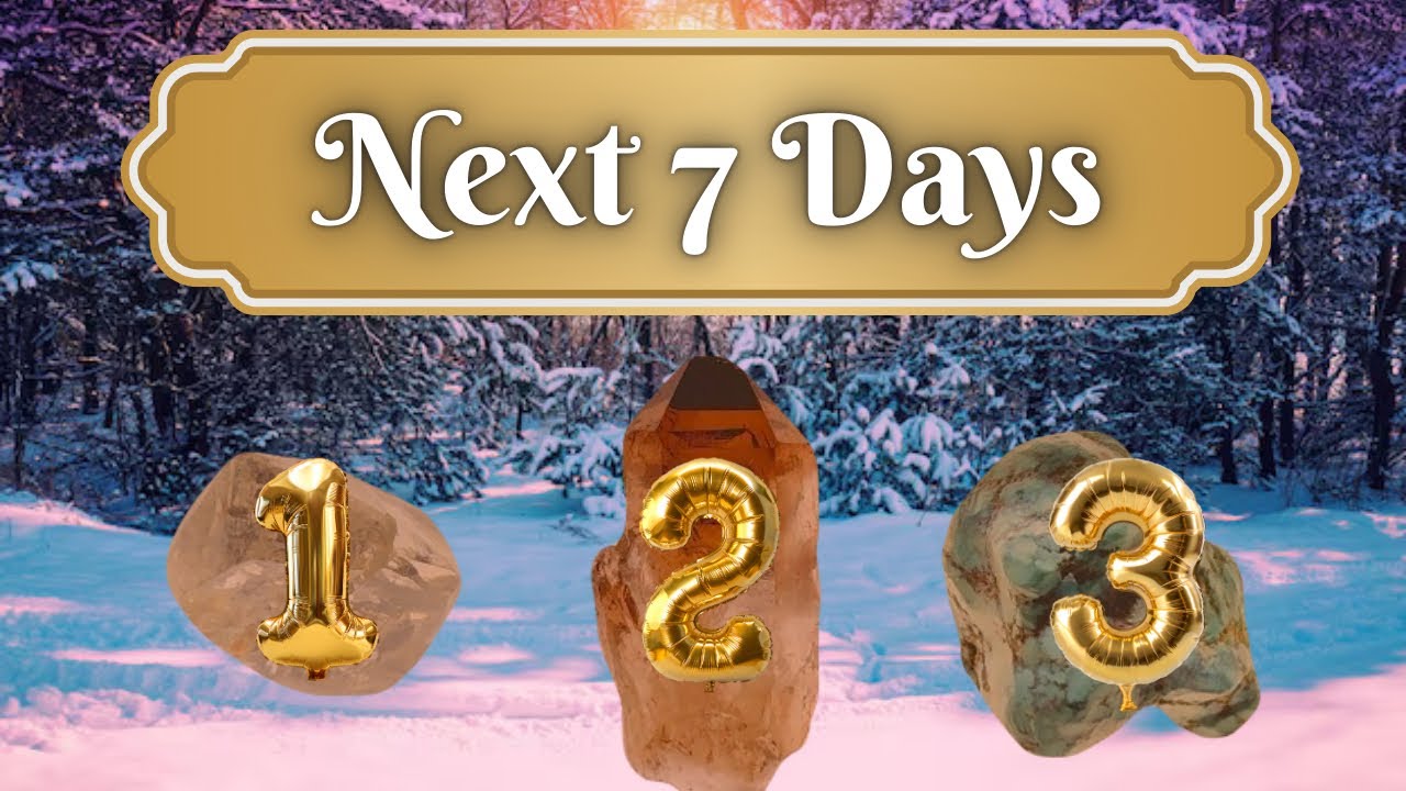 The Next 7 Days Predictions ⭐️Pick A Card⭐️