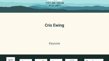 Cris Ewing - Keynote - PyCon 2016