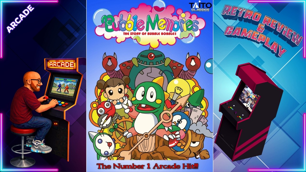 Bubble Memories Arcade – The Final Bubble Bobble Chapter | Review & Gameplay